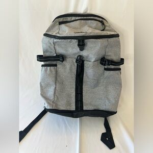 Gray Men’s Backpack with Black Trim Adidas Black And Gray Backpack unisex